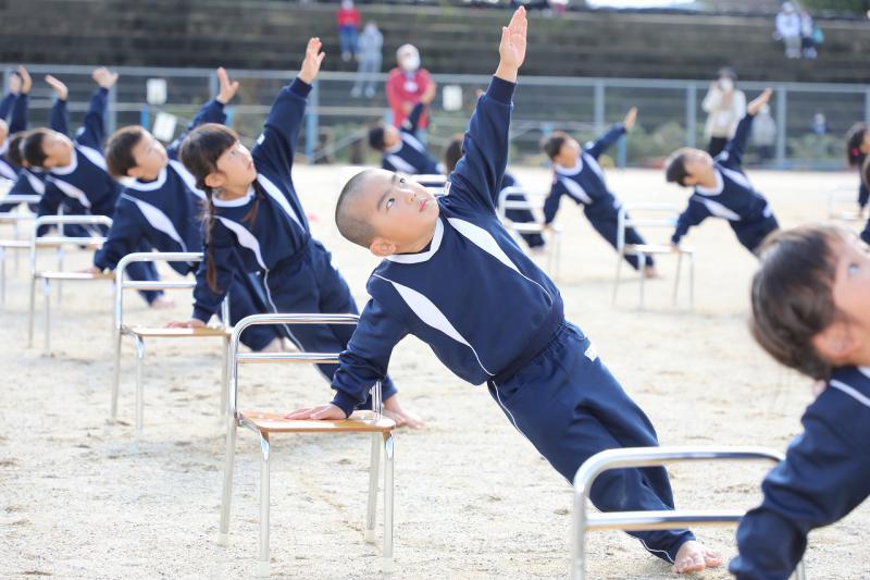 椅子体操　伝統の体操です